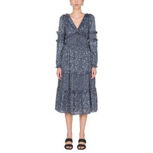 MICHAEL BY MICHAEL KORS 꽃무늬 원피스 MU1807S2DM424CHAMBRAY