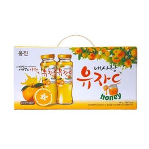 [웅진식품] 웅진 내사랑 유자C 180ml 48개_