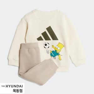 아디다스키즈 JL9175 더 심슨 티 세트 키즈 (85-100)  디즈니 상하복 인기 선물 KIDS