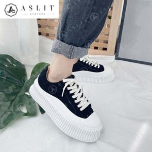 [애슬릿] 여자 키높이 오버솔 스니커즈 운동화 3.5cm