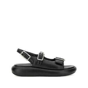 25 FW 아쉬 버클 디테일 플랫폼 샌들 VIRGY01BLACK TP440648025