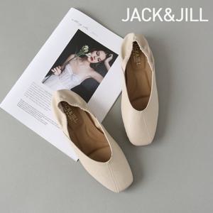 잭앤질 스퀘어 밴딩 플랫(JZ0541)