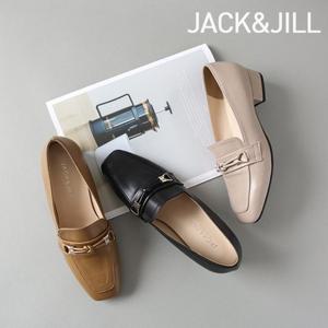 잭앤질 매듭포인트 통굽 로퍼(JZ0507)