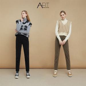 [어썸핏][어썸핏]22FW 허니콤 니팅 웜테크 본딩 팬츠 2종 (여성)