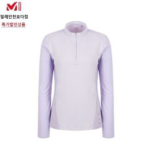 [밀레]밀레 MXSUT556 여성 여름 긴팔 LD 몰르 집업 티셔츠4_IC
