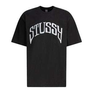 스투시 아치 로고 피그먼트 다이드 반팔 티셔츠 1905085 블랙