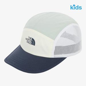 노스페이스모자 JQS NE3CR01R 키즈 메쉬 컬러 블럭 캡