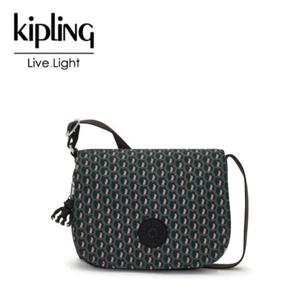 [키플링]반달 덮개 크로스백 로렌M 3D K 핑크 KNCBS14 3DKP