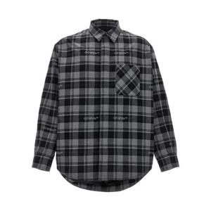 오프화이트 자켓 OMES003F23FAB00108000800 GRAY