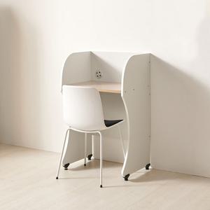 [착불배송 상세확인] H61140 독서실 집중력 책상 4colors