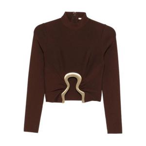 컬트 가이아 블라우스 TP31975YV2418 ELISABETTA JAVA BROWN