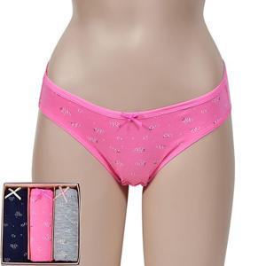 여성 생리 위생 팬티 3매입 면 신축 입는 속옷 cr