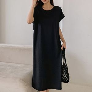[아이우먼] 럭셔리포켓스판원피스 YYV061M508 빅사이즈