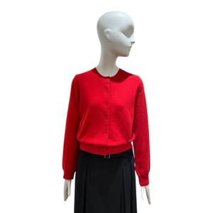 [쥬크]울 블렌드 라운드 니트 가디건 Z254KSL301