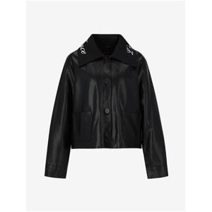 [숲]니트 탈부착 페이크 레더 재킷(SZ9LE30)