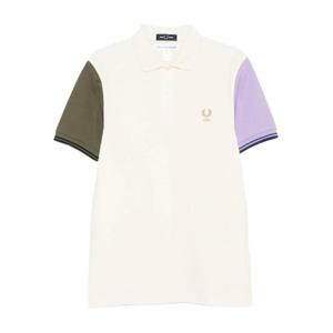 꼼데가르송 x Fred Perry colour block short sleeve polo shirt 10483075973384 TP720984183