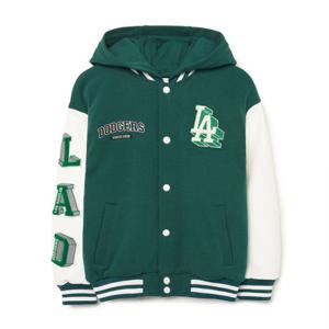 M MLB키즈자켓 NQK 7AJPBV334-07GND 팝 아트웍 바시티 점퍼 LA