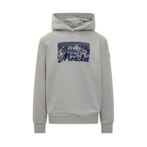 몽클레어 후드 티셔츠 K20918G00017899V4 986 GRIGIO