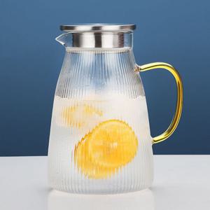 로하티링클라인 내열 유리물병 가정용 저그물병 유리물병 냉장물병 냉장고물병 유리주스병 l