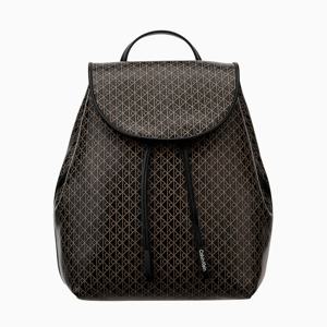 CK진  여성 Coated Emblem 플랩 백팩(4F3271G-2XA)