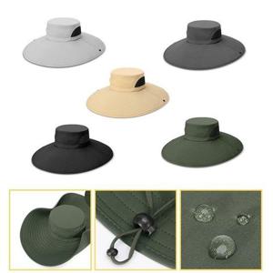 와이드 챙모자 약14cm 넓은챙 방수 자외선차단 아웃도어모자 방수모자 등산모자