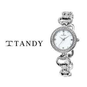 TANDY 탠디 모던클래식 여성용 메탈시계 4016 실버