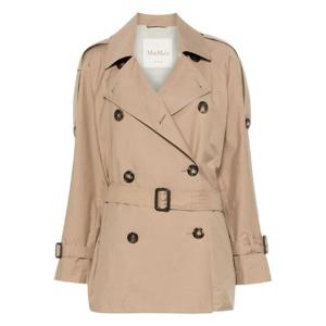 막스마라 더 큐브   여성 트렌치 코트 FW25 CAROLINE 251 001 5863997 NEUTRALS
