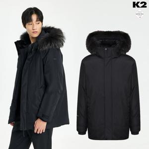 K2 남성 하프기장 시그니처 고스트 W/S 다운 KMW25567-(GS)