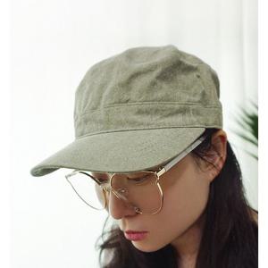 [앞머리]워싱 면 뒷밴딩 군모n513