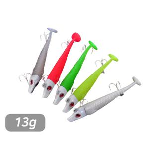 TIREX 갈치짱 13g 갈치웜 케이무라 지그헤드 낚시 미끼 바늘