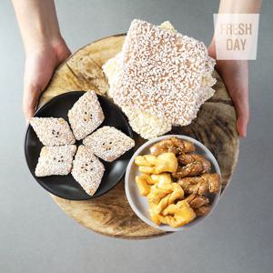 고창 울어매 전통 한과선물세트 3호 (산자1팩＋약과1팩)