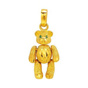 [한국금다이아몬드] 여자 순금 펜던트 수호 곰돌이 24K 11.25g 팬던트