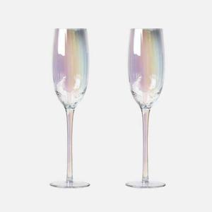 인블룸 오로라 홀로그램 샴페인잔 270ml 2P세트