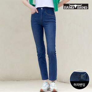 [뱅뱅]여성 썸머 쿨 스판 데님_인디고