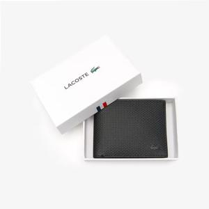 [라코스테]NH2824C54G 맨 샨타코 코팅가죽 남성지갑-000블랙 JS