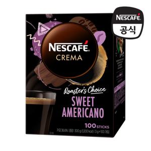 네스카페 크레마 스위트 아메리카노 100T