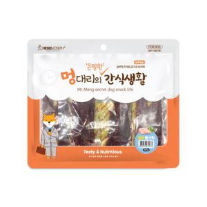 멍대리 강아지 간식 대용량 져키 사사미 300g - 오리쌀스틱