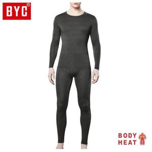 BYC 남성 보디히트 베이직 상하세트 DOLS0063 재색