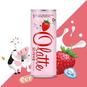 오라떼 딸기 240ml 30개