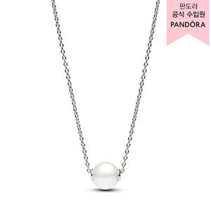 [판도라(주얼리)][백화점 보증서 제공]트리티드 프레쉬워터 컬처드 펄 콜리어 네크리스_393167