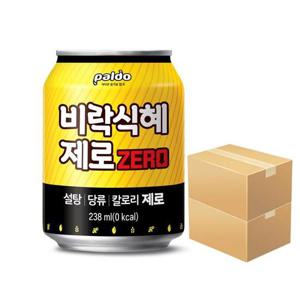 팔도 비락식혜 제로 238ml X 48캔/전통 음료수