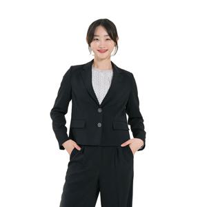 [올리비아하슬러] 투버튼 테일러드 숏자켓 _OHDMJK502