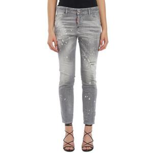 디스퀘어드2 데님 스트레이트 팬츠 HS75LB0904S30260852 Grey