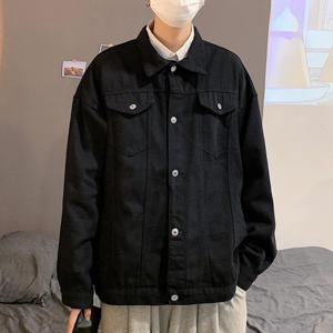 청자켓 오버핏 남자 데님 트러커 재킷 남자 아우터