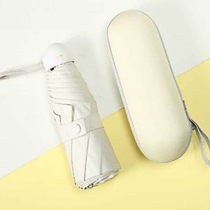 5단 초경량우산 양산 암막 캡슐형 아이보리