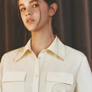 [메트로시티]La Vita E Bella Wappen Shirt M243CB6382Y