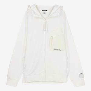 씨피컴퍼니 남성 코튼 후드 집업 자켓 화이트 12CMSS078A005086W