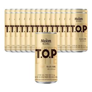 맥심 에스프레소 티오피 마스터라떼 200ml 30캔