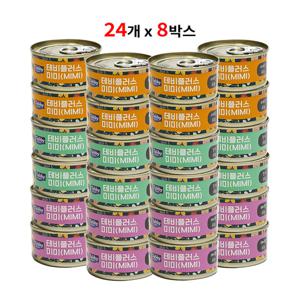 테비플러스 미미캔 80g 24개입 8박스 고양이간식