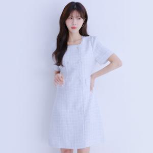 [로엠]더블 트위드 원피스(2colors)_RMOWE26R32